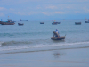 Da Nang plaža in najin motorcek